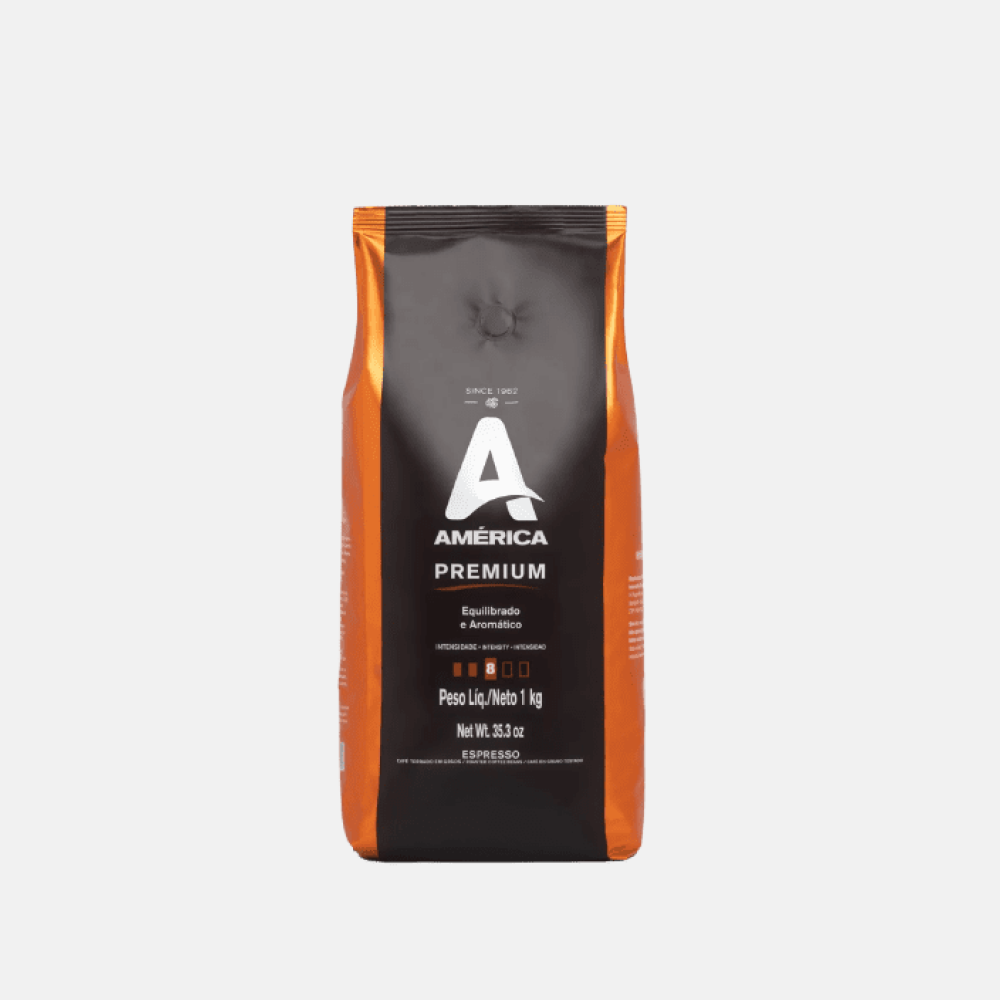 Café América Premium em Grãos 1 Kg