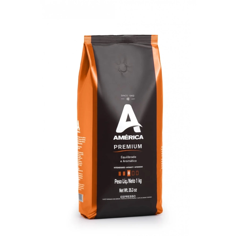 Café América Premium em Grãos 1 Kg