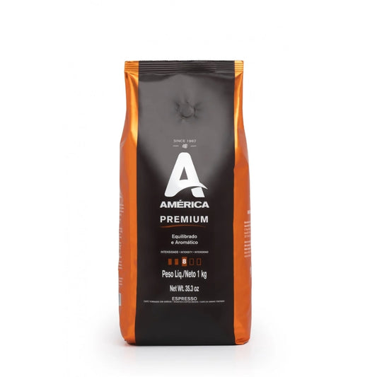 Café América Premium em Grãos 1 Kg