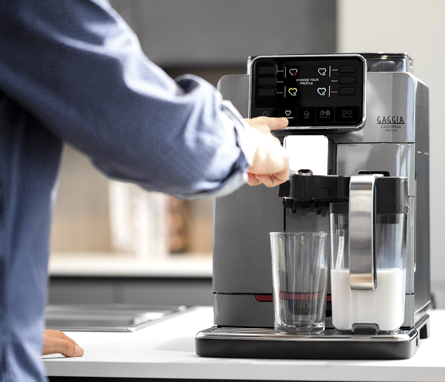 Cafeteira Expresso Automática Gaggia Cadorna Prestige