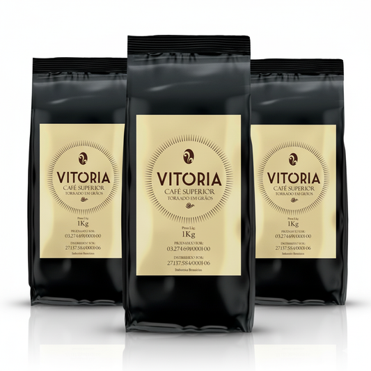 Café Vitória Superior em Grãos 3 Kg “Um café superior para o mês mais intenso do ano.”