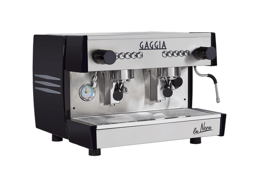Máquina de café Gaggia La Nera de 2 Grupos 220V Profissional Compacta