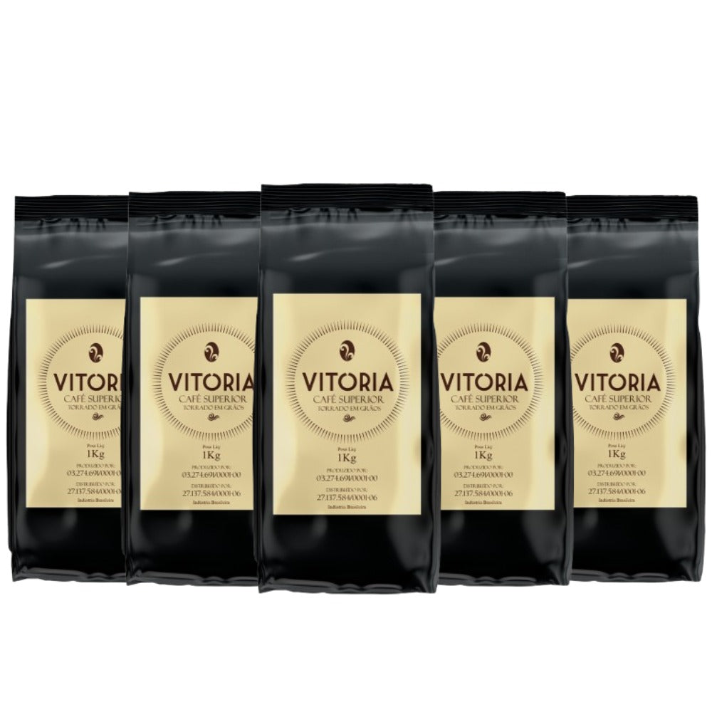 Café Vitória Superior em Grãos 5 Kg “Um café superior para o mês mais intenso do ano.”