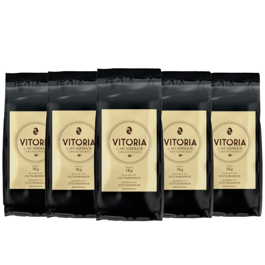 Café Vitória Superior em Grãos 5 Kg “Um café superior para o mês mais intenso do ano.”