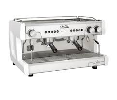 Máquina de Café Comercial Gaggia Vetro com 2 Grupos 220V Profissional branca